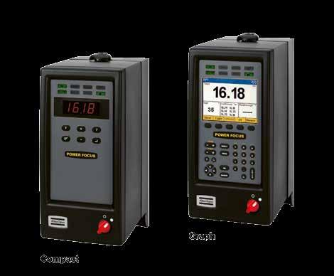 Controllers Power Focus 4000 series ADVANCED PROCESS CONTROL AND MONITORING FUNCTIONS Power Focus is a modular range of controllers, with full flexibility, designed for applications ranging from