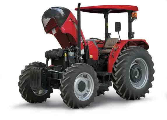 POWER, PERFORMANCE AND TOUGHNESS COME AS STANDARD Engineered from the ground up to deliver reliable and durable performance, the JX Straddle tractor is that you would expect from Case IH.