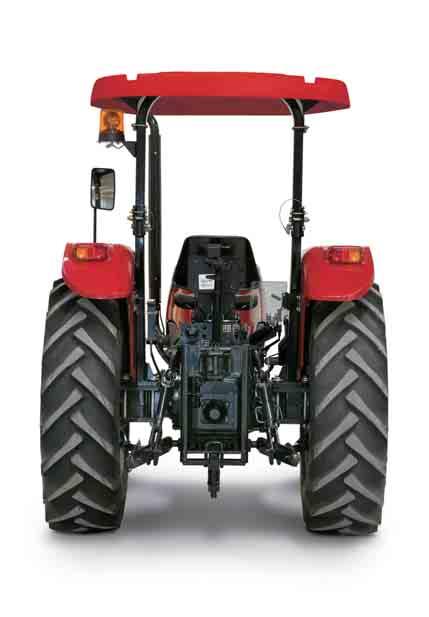 AXLES AND HYDRAULICS Strength and fast response to get any job done quickly. JX Straddle tractors have been conceived with your operations in mind.
