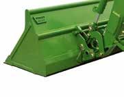 D Optional 3rd and 4th circuit, also with multi-coupler Cargo Lock wit semi-automatic lock B C Membrane keypad for attachment lock and activation of damping Broad line of Fendt attachments, optimally