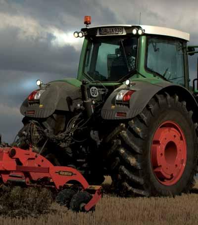 This is an important advantage, particularly during the limited harvesting time, since it allows you to increase the profitability of your Fendt Vario.