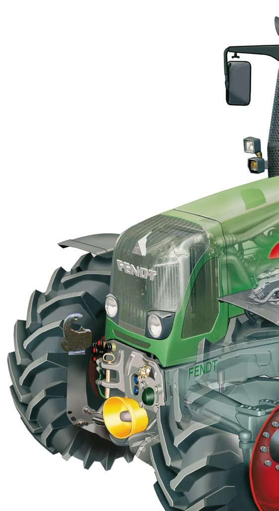 Leading-edge technology The Fendt 700 Series Vario tractors represent further development of the most successful mid-sized tractor range with stepless drive. The result is enhanced performance.