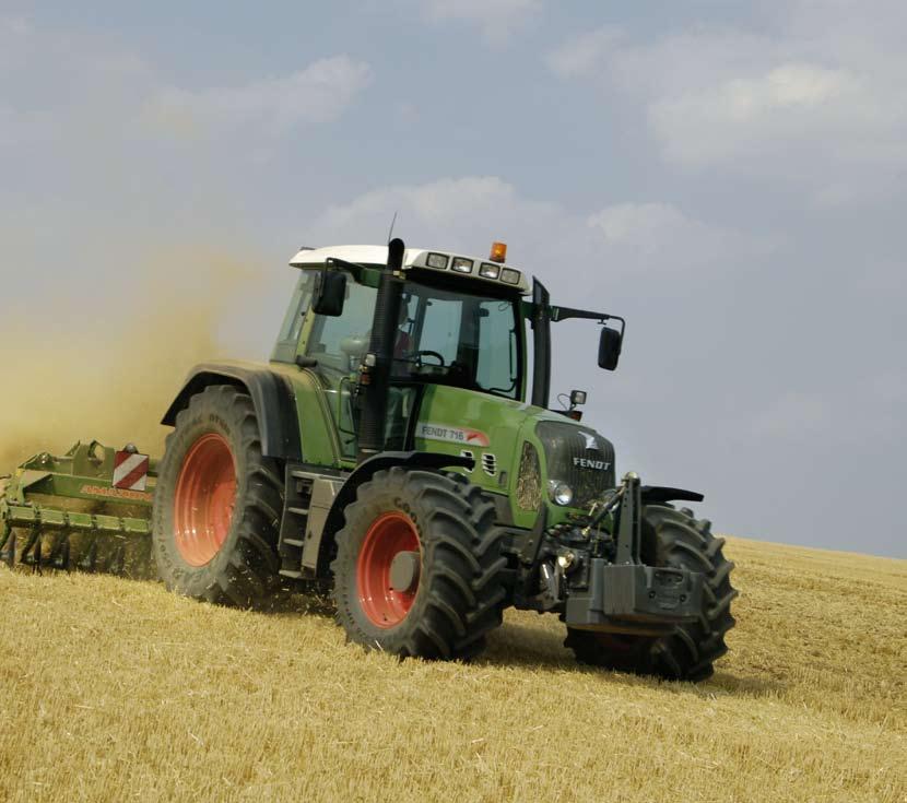 Leaders drive Fendt Leaders drive Fendt for unsurpassed performance, productivity and support services. Take the lead with your own Fendt Vario 700 Series tractor today. www.fendt.