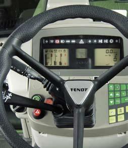 Mounted at the front of the console, where it s easy to see, is the Varioterminal.