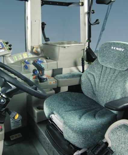Tidy cab concept that concentrates on the essentials Pleasantly quiet