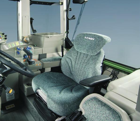 Clutter-free cab design that concentrates on the essentials Pleasantly
