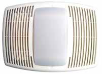 SPECIALTY VENTS 70 CFM Vent/Light/Heat, 60 db #BFV70LH Combination lamp compartment & aluminum reflector with built-in medium