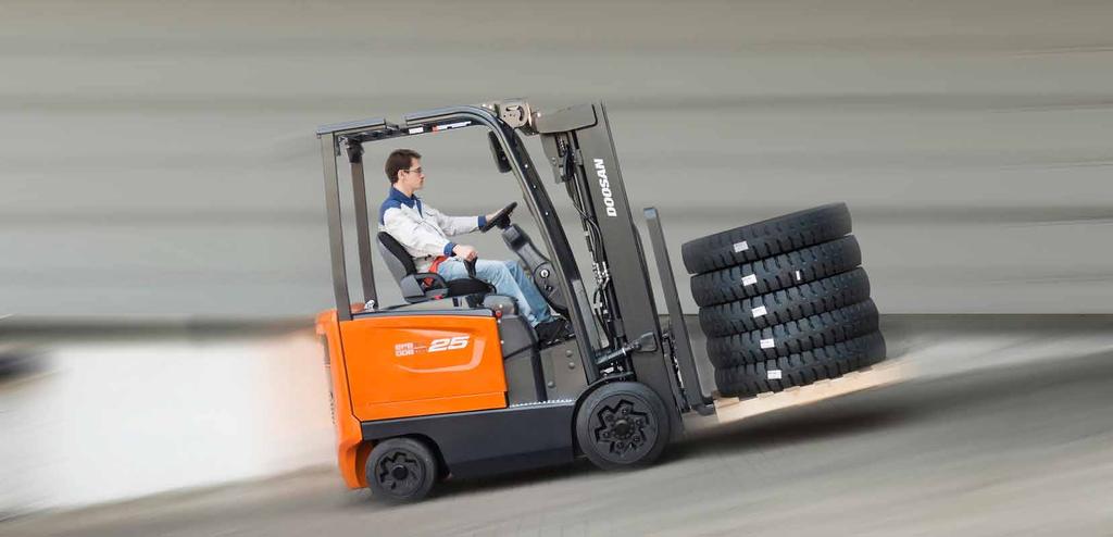 7-Series Electric Forklifts VERSATILITY The BC-7 Series provides smooth operation in various work applications.