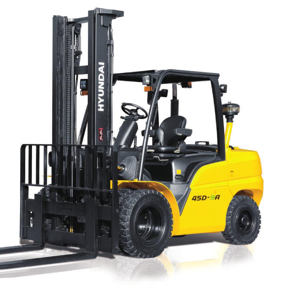 New Diesel Forklift with Proven Quality and Advanced Technology Reliable engine High drive and lift performance Simple but efficient