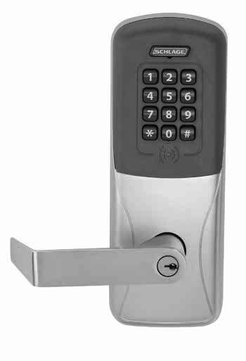 Schlage - Electronic Locks CO 200 - Offline Electronic Lock Standard Features: Computer programmable with audit trail Up to 2000 users & up to 2000 audits* Up to 32 holidays & 16 time zones*