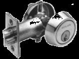 B252PD Double Cylinder Deadlatch Deadlocking latchbolt retracted by key from either side. No hold-back feature.