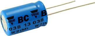 Aluminum Electrolytic Capacitors Radial Standard Ultra Miniature FEATURES Polarized aluminum electrolytic capacitors, non-solid electrolyte Radial leads, cylindrical aluminum case, insulated with a