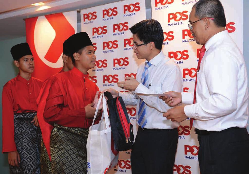 In this context, Pos Malaysia would continue to support talent development initiatives, internally as well as within the industry, aimed at ensuring the supply pool of a balanced and skillfull