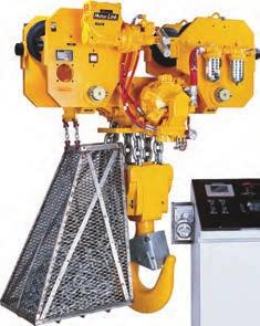 BOP Handling Systems 50-200 t Load Capacity BHS Series Specifications BHS BOP handling systems are comprised of two trolley-mounted hoists.