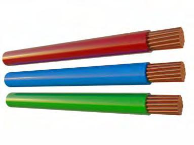 GENERAL PURPOSE HOUSE WIRE 3 Shrink-wrapped coils Also available on spools or drums 100m 500m Plain annealed stranded copper conductors, insultated with a general purpose grade PVC For the wiring of