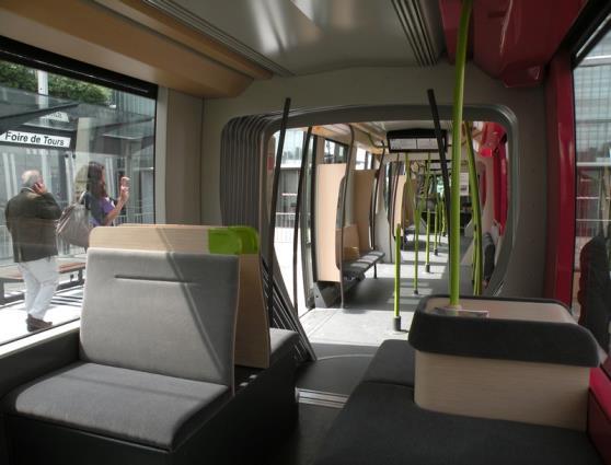 of trams customized Stylish interior