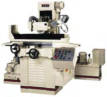 FINISHING PRECISION AUTOMATIC SURFACE GRINDERS 414520 PRECISION AUTOMATIC SURFACE GRINDERS 414520 414524 Base, saddle, table and column feature high quality cast iron Fully automatic operation in