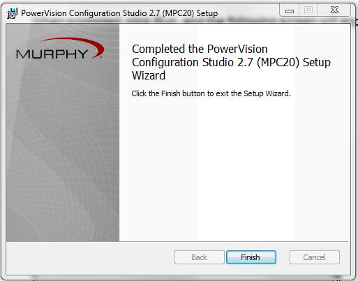 Click Finish. Open the updated PowerVision file, and continue with the next section.