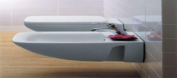 functionality Because of their simple and smooth lines WC suites and bidets are simple