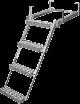 Commercial Body Fittings 8th Edition STEPS Sliding Ladder Step 4 Rung ' Narrow' No.