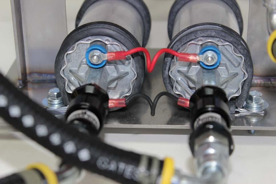 Make Sure (+) and (-) Terminals Are Aligned. Make Jumper Wires as Shown. Wiring Harness can then be connected to either pump. OTHER INSTALLATION TIPS 1.