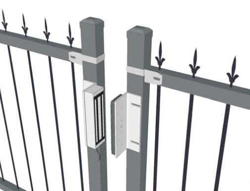 GLB2 - GATE LOCK BRACKET OPTION INSTALLATION INSTRUCTIONS PLEASE READ BEFORE GLB2 INSTALLATION Familiarize yourself with the gate and post conditions prior to installation.