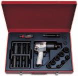 940 CN y 1 /2 Impact wrench Reversible model with double hammer mechanism, air exhaust through the handle and power regulator M16 34 407 Nm 576 Nm Strokes per minute 1150 7000 rpm 118 l/min 91,2