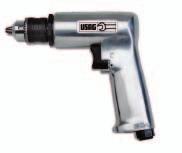 drill Pistol-ip model with air exhaust through the handle Can also be used to screw/unscrew or to thread Supplied with additional handle Chuck