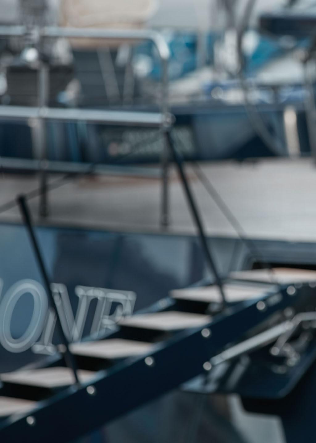THE DRIVING FORCE: JOY. A STATEMENT FOR MARITIME SPORT.
