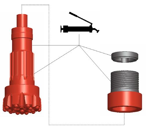 Check Drill Bit Diameter to Hole Diameter Never try to use a drill bit which is larger in diameter than a partially drilled