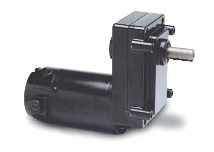 NEW! SPECIAL PURPOSE STOCK DC GEARMOTORS Gearmotors for Special Applications Electrical Specifications SCR Rated Gearmotors Totally enclosed, permanent magnet DC gearmotors, performance matched for