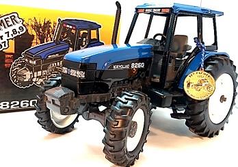 #179 $ Ertl 1/32 New Holland TS135A tractor with MFD &