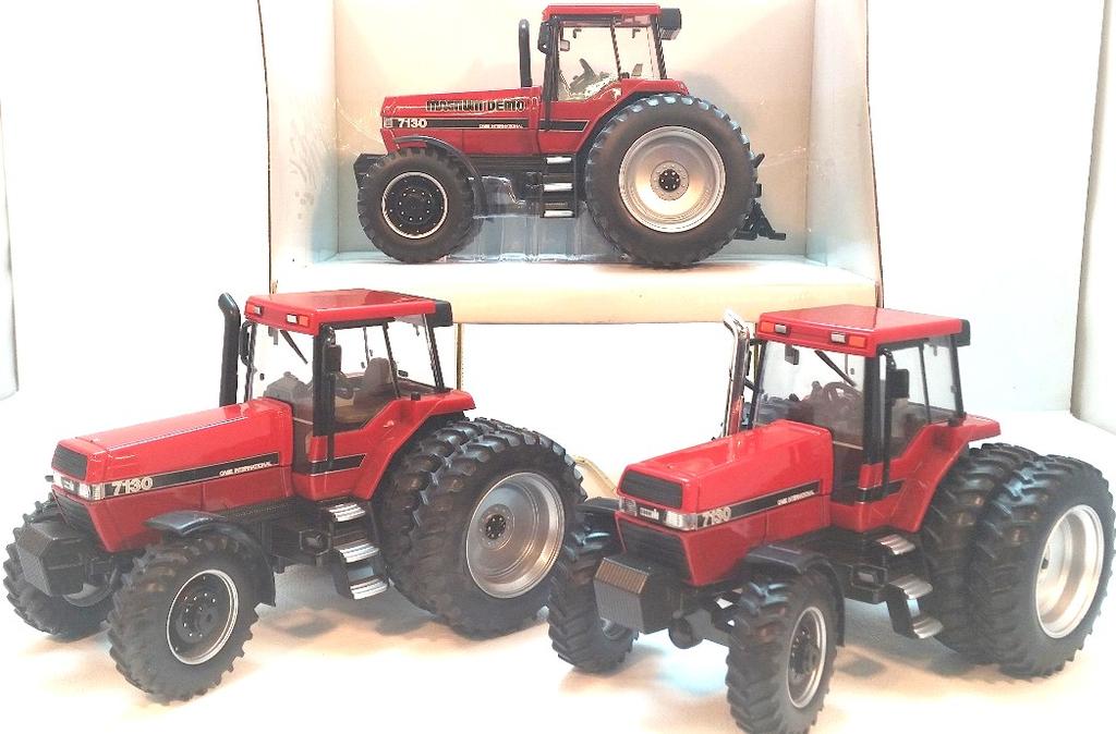 #103 $ Scale Models Case-IH 9370 Steiger special edition w/ 46 Triples. Case IH Heritage Collection Fargo, ND 1995 imprint on roof. Like New Condition.