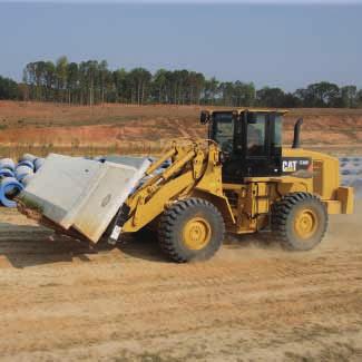 Productivity Work Smart and Move More Hydraulics are easy to control with low effort Differential locks provide maximum traction in varying underfoot conditions Constant net horsepower across various