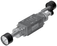 return (ISO and ISO 3 series only) RQ* Dual pressure with relieving check valves RE Dual pressure, external outlet * Solenoid pilot valves used with RC, RD or RQ regulators must have the pilot supply