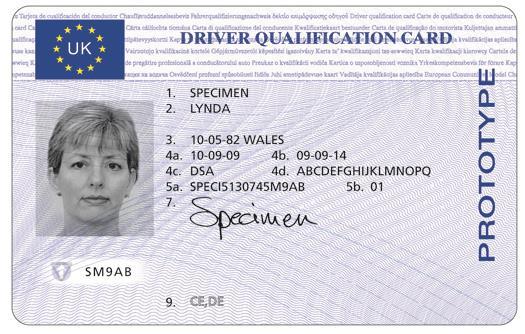 Driver Qualification Card Driver Qualification Card (DQC) What does a DQC look like: below are