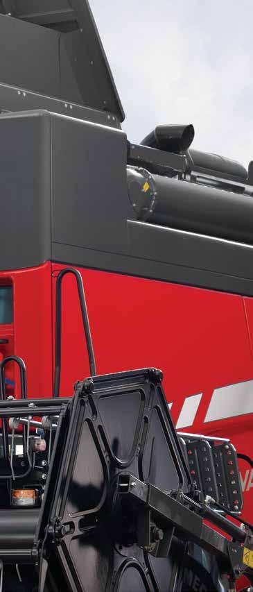 17 Designed for you to get the best from your machine day or night Introducing the Proline cab An excellent cab environment is the key to getting the best performance from the machine and operator.