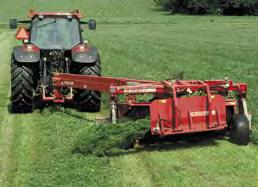 Trailed disc mowers with conditioner GMS Collector The Collector for double swathing can be mounted on all GMS-02 models.