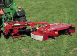 Disc mowers with conditioner GX-SC With the advantages 1-4 mentioned on page 15 for GX-SM. The roller profiles are divided into small segments.
