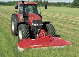 Front mounted drum mowers CM-F Extra strong blades leaving an excellent stubble. Ergonomically correct tools for quick replacement of blades. Very sturdy machine.