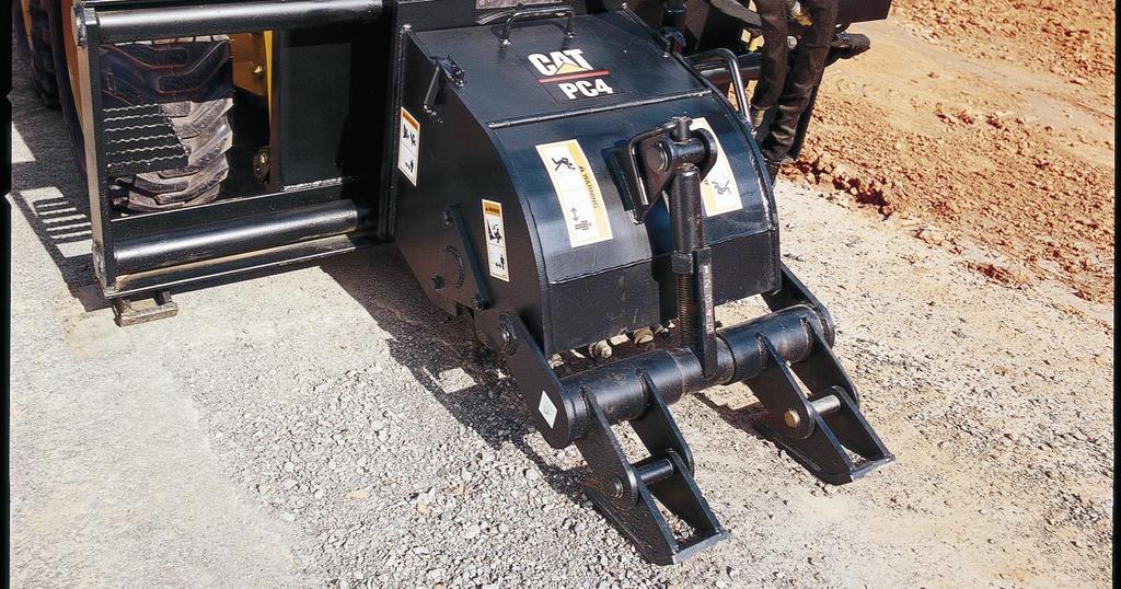 Cat Cold Planers High speed drum and conical bits quickly remove asphalt and concrete prior to resurfacing.