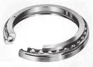 Thrust Bearings Thrust NGULR CONTCT BLL THRUST BERINGs TYPE TVL Provides exceptionally low friction, cool running and quiet operation when run at high speeds.