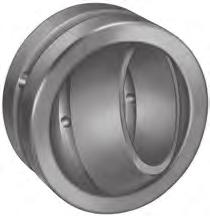 spherical Plain Bearings B INTRODUCTION The spherical plain bearing has a spherically shaped inner ring with a ground cylindrical bore for shaft mounting.