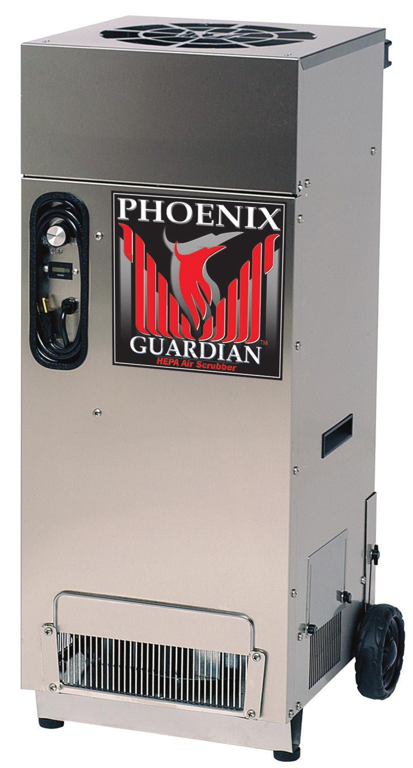 4201 Lien Rd Madison, WI 53704 Owner s Manual Phoenix Mini-Guardian HEPA System Installation, Operation & Service Instructions Read and Save These Instructions The Phoenix Mini-Guardian HEPA System