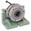 5859 ROTARY TABLE Can be used vertically or horizontally. Worm gear can be disengaged for rapid indexing.