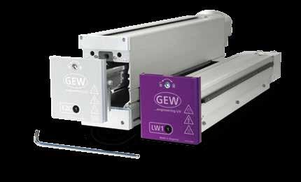 switch between arc and LED curing at will to suit your process requirements and ink