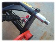 Control Lever Locks The loader and auxiliary hydraulics levers are equipped with safety lookouts as standard