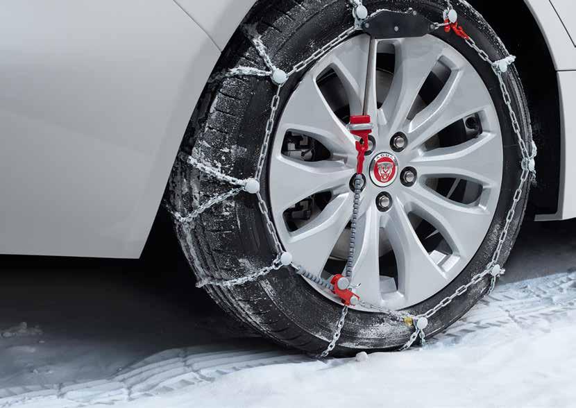 Snow Traction System Improved mobility in snow, mud and icy