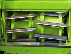 quality and minimises the need for resharpening. Universal knife / Maize knife Set Distance to shear bar 3 Set no. of sharpening cycles.