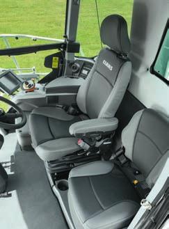 Ergonomic and individualised. Operating comfort and convenience. The CLAAS comfort cab. In the JAGUAR, there is simply nothing to distract you.